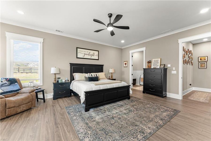 Furnished interior view inside a new home in , Dawsonville (Image 15).