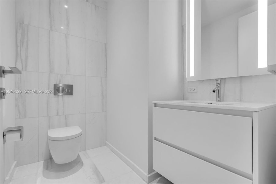 Furnished interior view inside a new home in , Miami (Image 8).