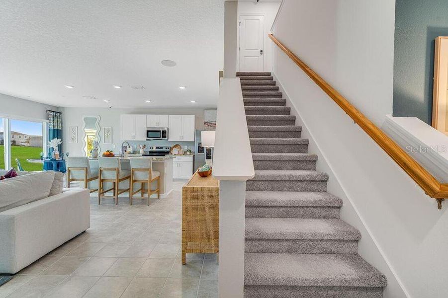 Furnished interior view inside a new home in Palm Wind, Hudson (Image 16).