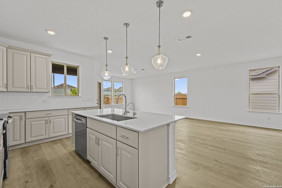 Furnished interior view inside a new home in Dove Song, Marion (Image 9).