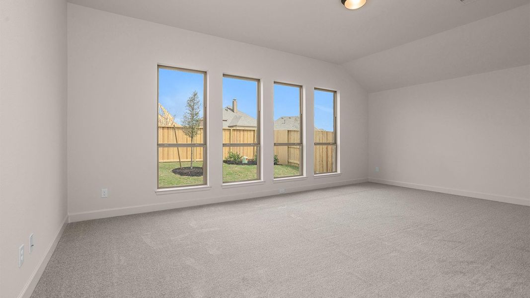 Spacious, unfurnished interior of a new home in Meridiana, Manvel (Image 11).