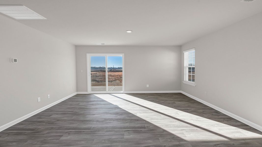 Spacious, unfurnished interior of a new home in Hunter's Branch, Hopkins (Image 19).