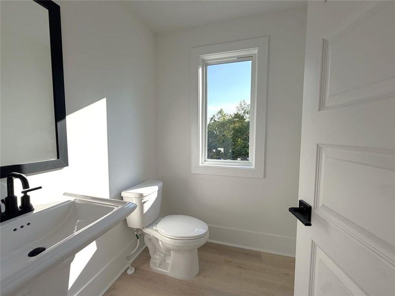 Furnished interior view inside a new home in Overlook at Peachtree Corners, Peachtree Corners (Image 29).