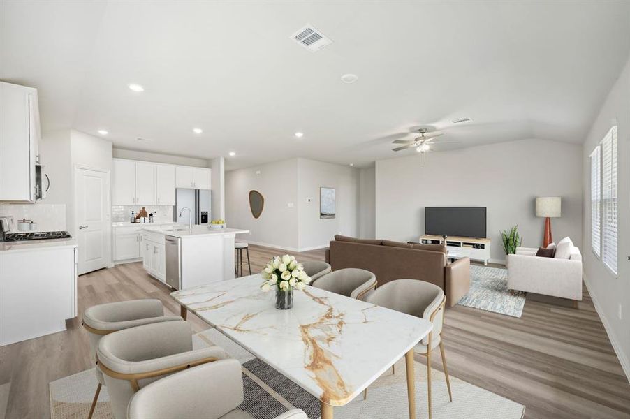 Photo is not of the actual home, but is an inspirational photo of builder’s model home and may depict options, furnishings, and/or decorator features that are not included.