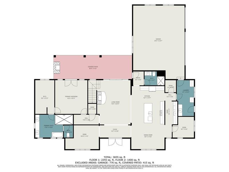 2D floor plan layout of this home in , Canton, GA (Image 4). 2D floor plan layout of this home in , Canton, GA (Image 4).