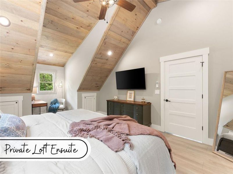 Furnished interior view inside a new home in , Mineral Bluff (Image 6).