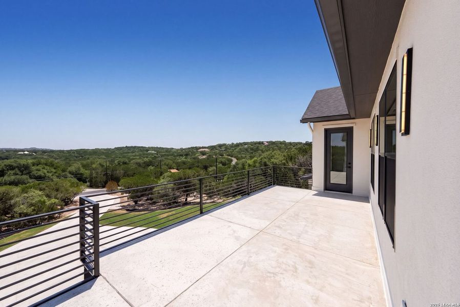 Exterior details and patio area of a home in , Boerne (Image 29).
