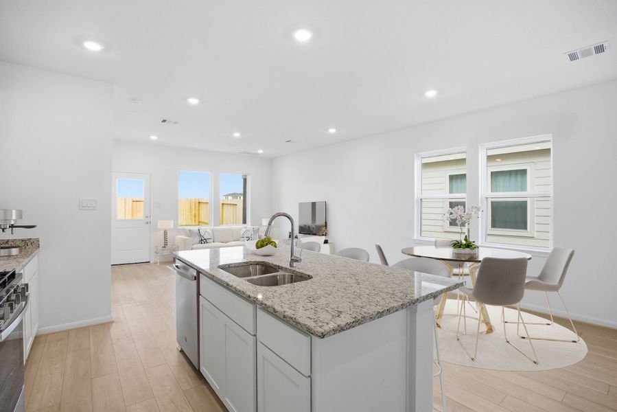Furnished interior view inside a new home in Hockley Meadows, Hockley (Image 7).