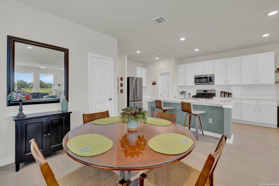 Furnished interior view inside a new home in Parkside, New Braunfels (Image 13).