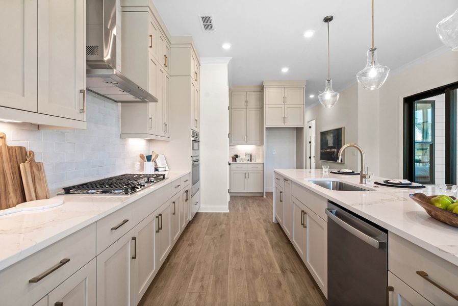 Representative furnished interior of a home built from the The Kenton by The Providence Group in Waterhaven, Cumming (Image 12).