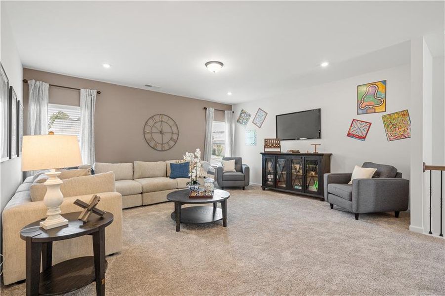 Furnished interior view inside a new home in Laurel Ridge, Rock Spring (Image 22).