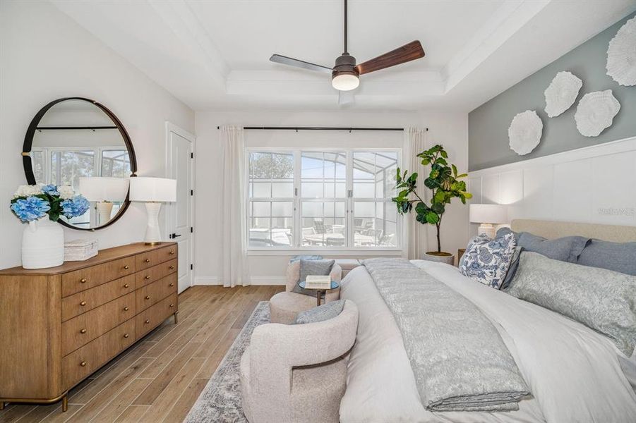Furnished interior view inside a new home in Eden Preserve, Altamonte Springs (Image 14).