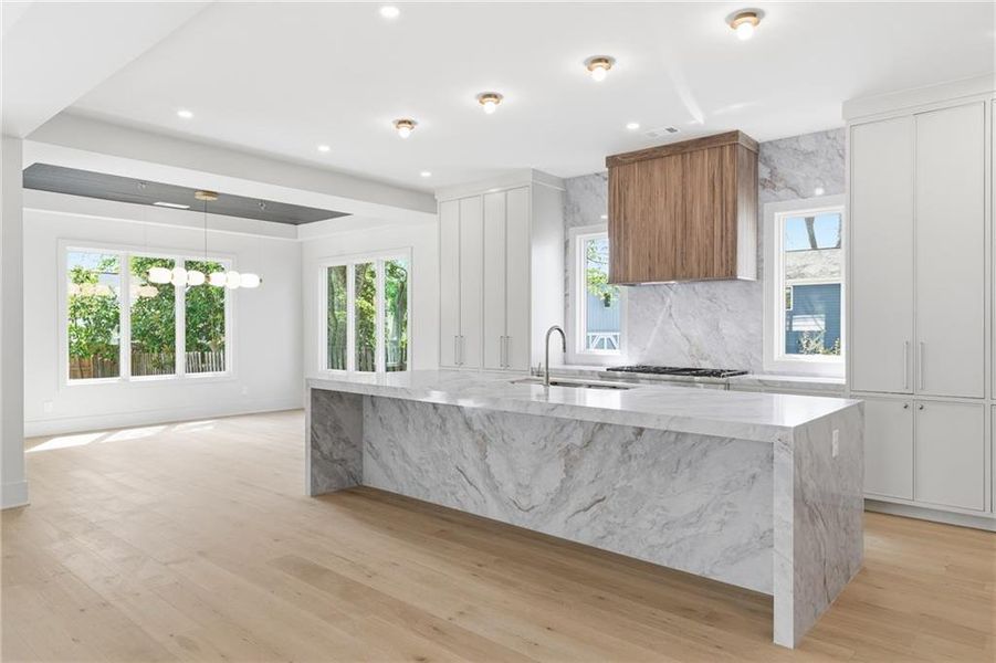 Furnished interior view inside a new home in , Atlanta (Image 11).