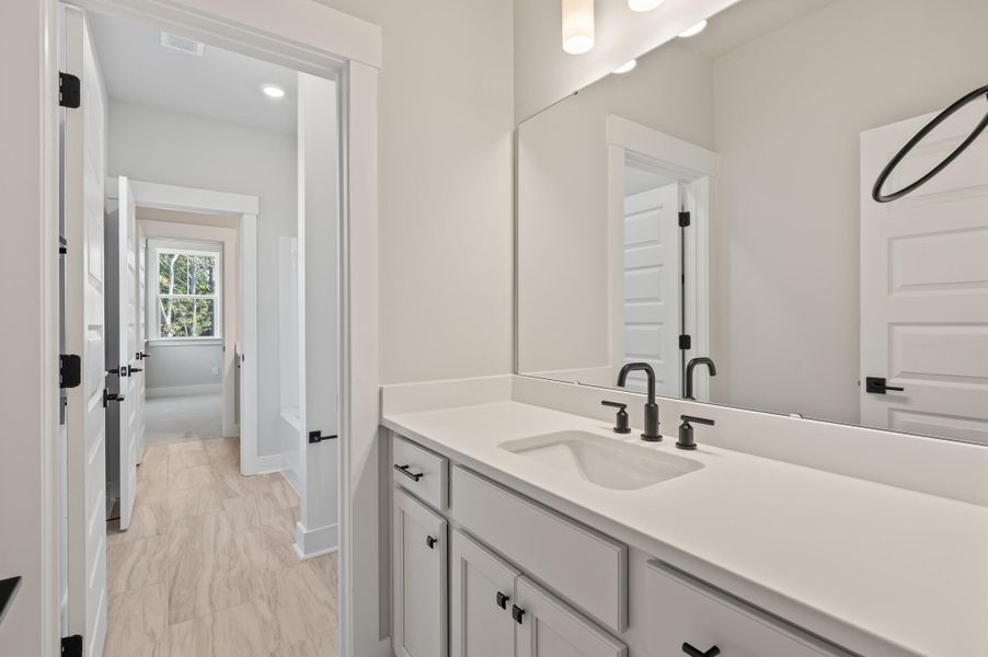 Furnished interior view inside a new home in Meggett Homes, Meggett (Image 6).
