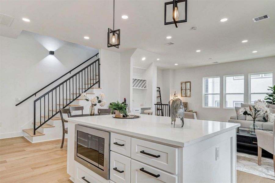 Furnished interior view inside a new home in , Houston (Image 26). Furnished interior view inside a new home in , Houston (Image 26).