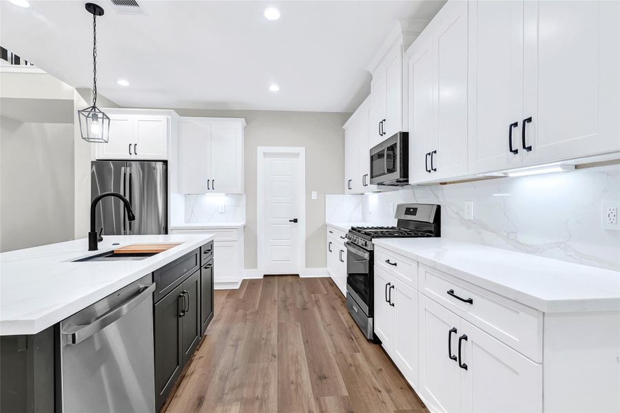 Furnished interior view inside a new home in , Montgomery (Image 6).