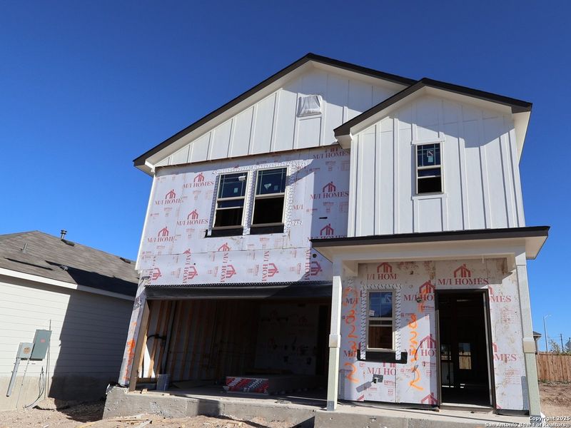 In-progress construction of a new home in Agave, San Antonio, TX (Image 27). In-progress construction of a new home in Agave, San Antonio, TX (Image 27).