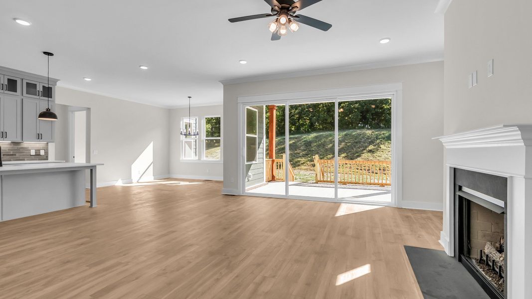 Furnished interior view inside a new home in Richvale Estates, Fairview (Image 13).