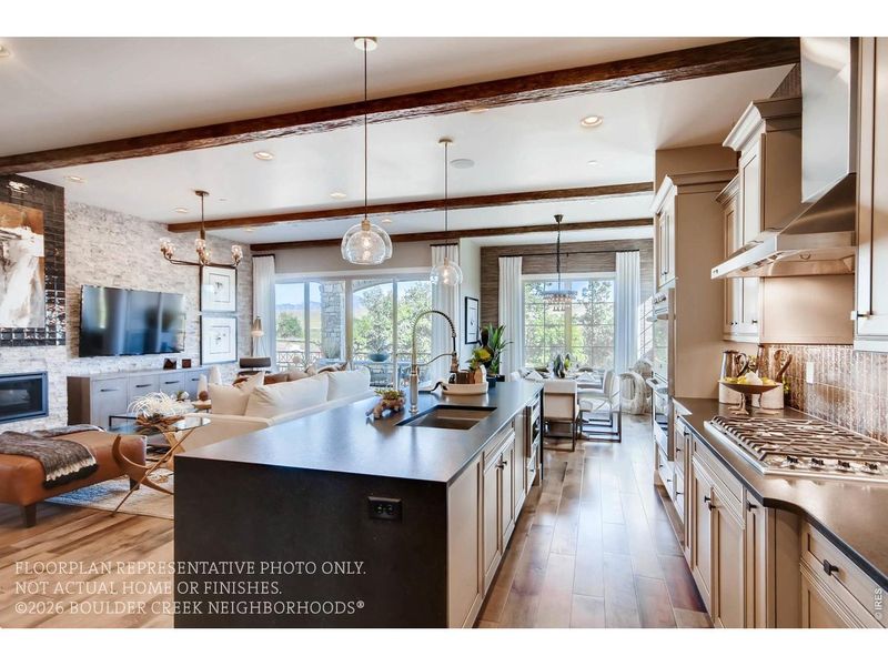 Furnished interior view inside a new home in , Broomfield (Image 31).