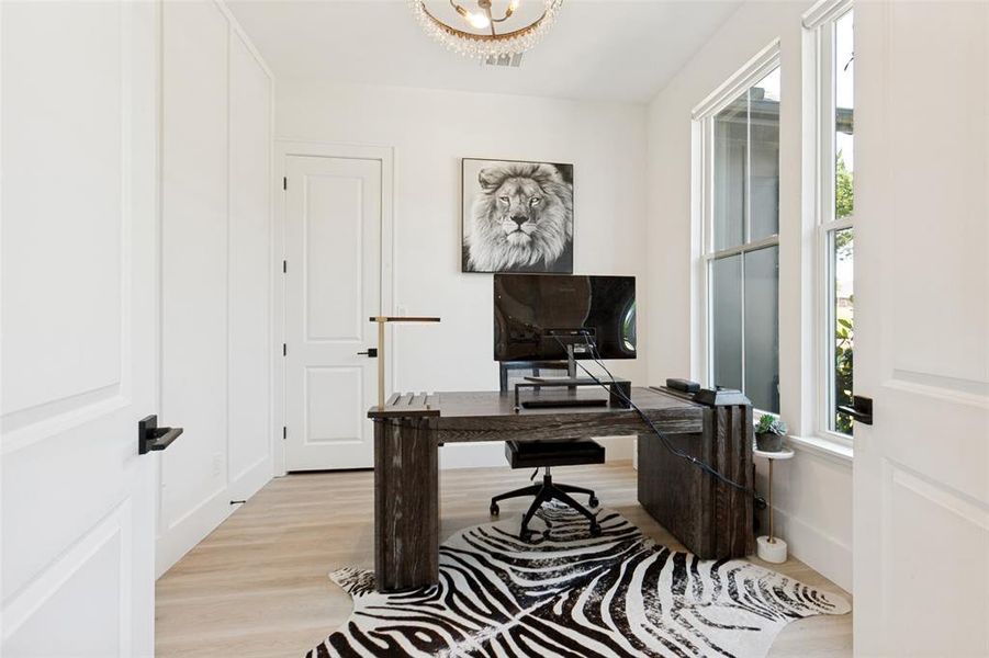 Furnished interior view inside a new home in , Garland (Image 14). Furnished interior view inside a new home in , Garland (Image 14).