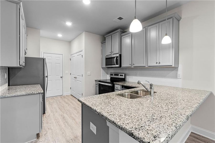 Furnished interior view inside a new home in , Covington (Image 17).