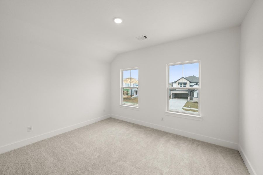 Spacious, unfurnished interior of a new home in The Meadows, Denton (Image 15). Spacious, unfurnished interior of a new home in The Meadows, Denton (Image 15).