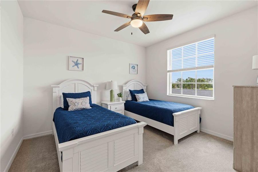 Furnished interior view inside a new home in Wellen Park Golf & Country Club, Venice (Image 33).