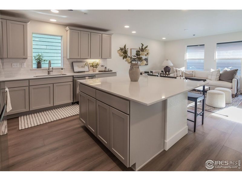 Furnished interior view inside a new home in , Fort Collins (Image 15).
