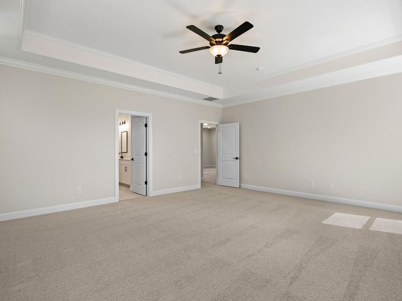 Spacious, unfurnished interior of a new home in Rockport, Wake Forest (Image 66).