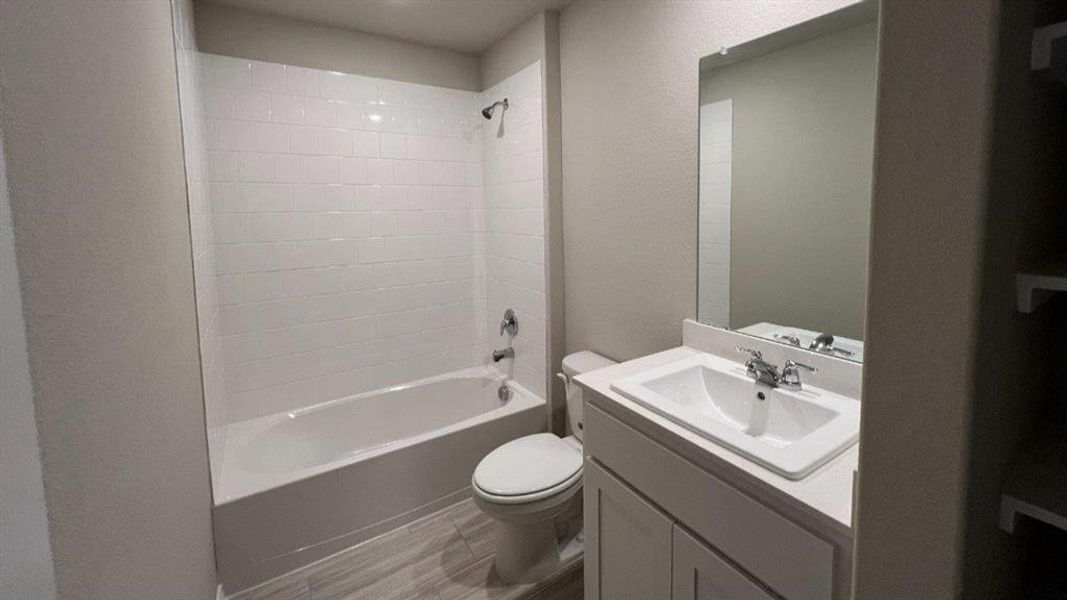 Furnished interior view inside a new home in Rosewood at Beltmill, Fort Worth (Image 5).