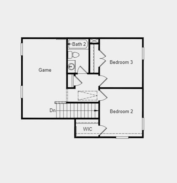 Structural options added include: 12" pop-up ceiling in gathering room and primary suite and covered patio.