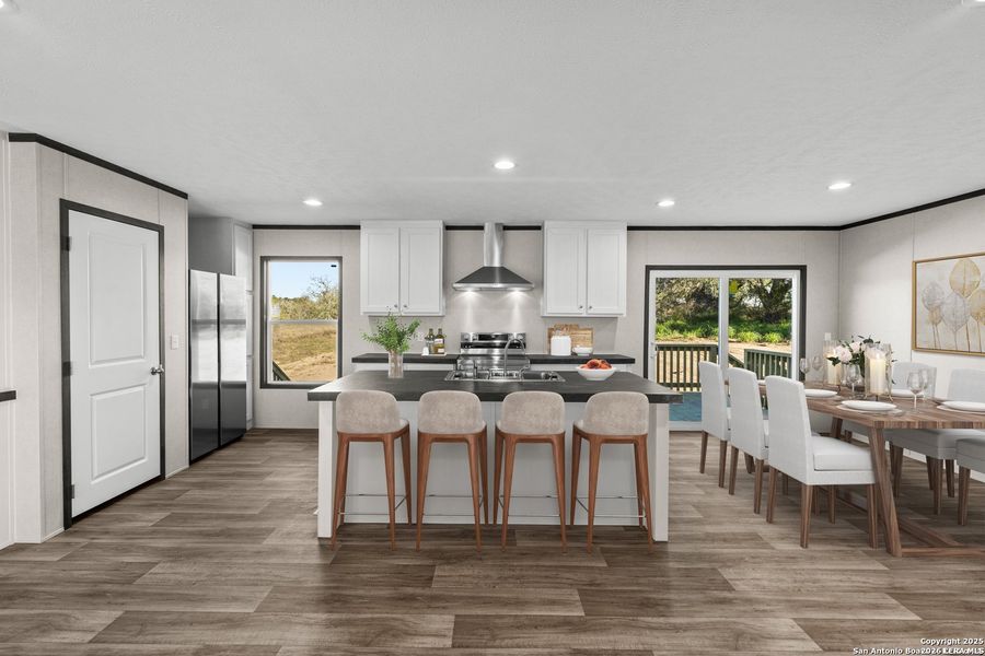 Furnished interior view inside a new home in , Jourdanton (Image 11).