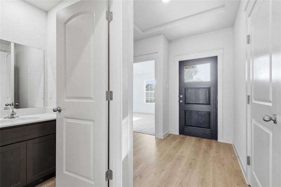 Furnished interior view inside a new home in Patriot Estates, Venus (Image 5).