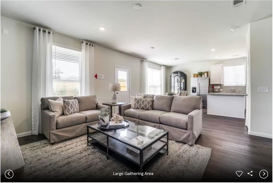 Interior photos- Photo of Centex model home with same floor plan, not of actual home listed.