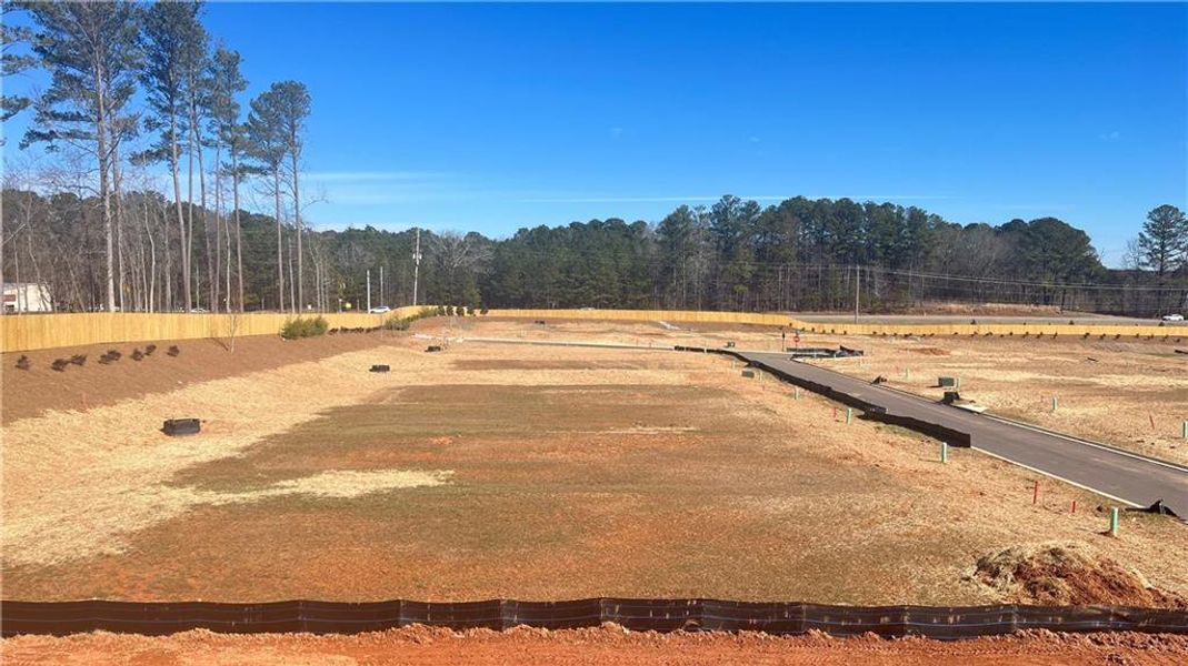 Site preparation for new homesites in Legacy Downs, Canton (Image 34).