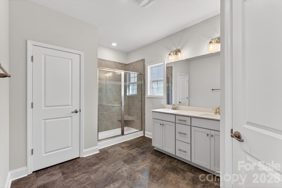 Furnished interior view inside a new home in Crystal Village, Albemarle (Image 5).