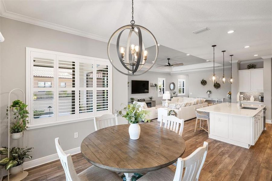 Furnished interior view inside a new home in , Venice (Image 45). Furnished interior view inside a new home in , Venice (Image 45).