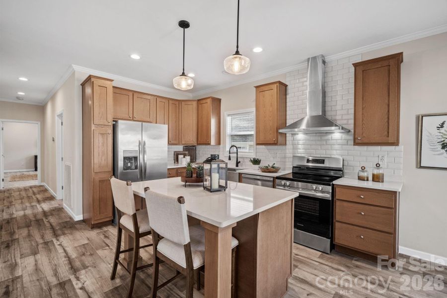 Furnished interior view inside a new home in , Asheville (Image 7).