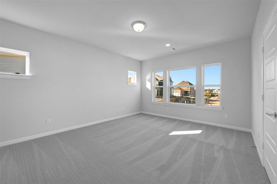 Spacious, unfurnished interior of a new home in Painted Tree Woodland West – Cottages, McKinney (Image 12).