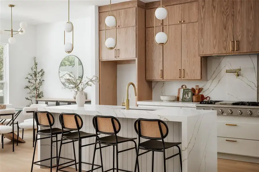 Furnished interior view inside a new home in , Dallas (Image 11). Furnished interior view inside a new home in , Dallas (Image 11).