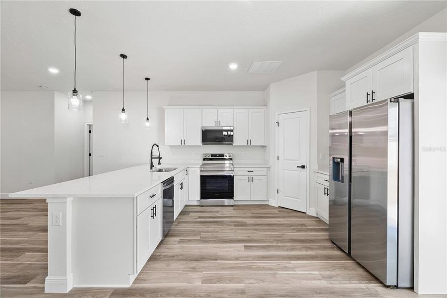 Furnished interior view inside a new home in , Ocala (Image 16).