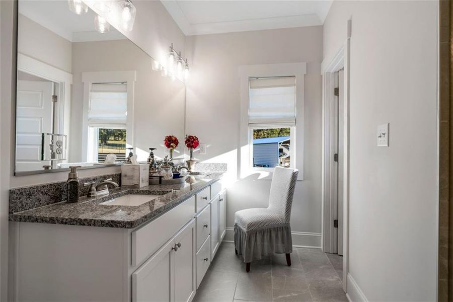 Furnished interior view inside a new home in , Commerce (Image 28).