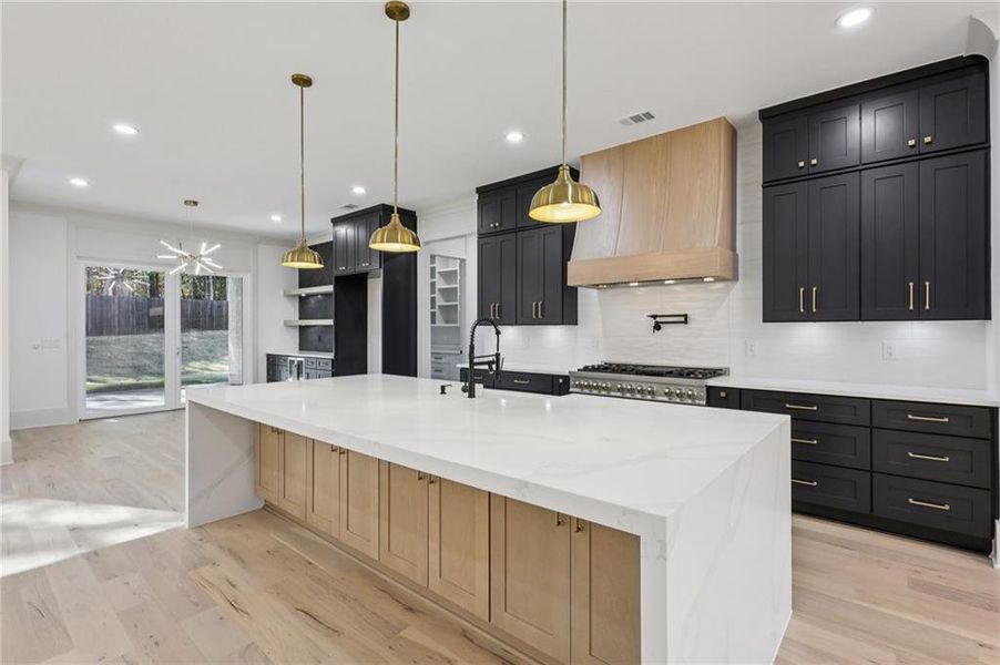Furnished interior view inside a new home in , Dacula (Image 10).