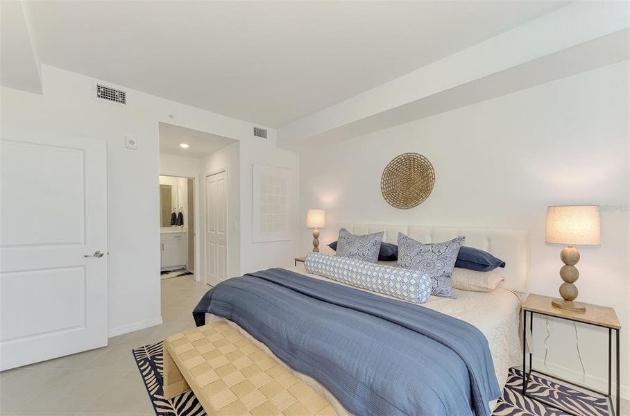 Furnished interior view inside a new home in Wellen Park Golf & Country Club, Venice (Image 31).