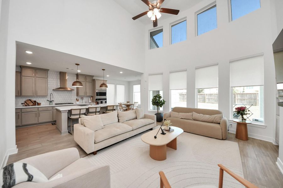 Furnished interior view inside a new home in Candela, Richmond (Image 47).