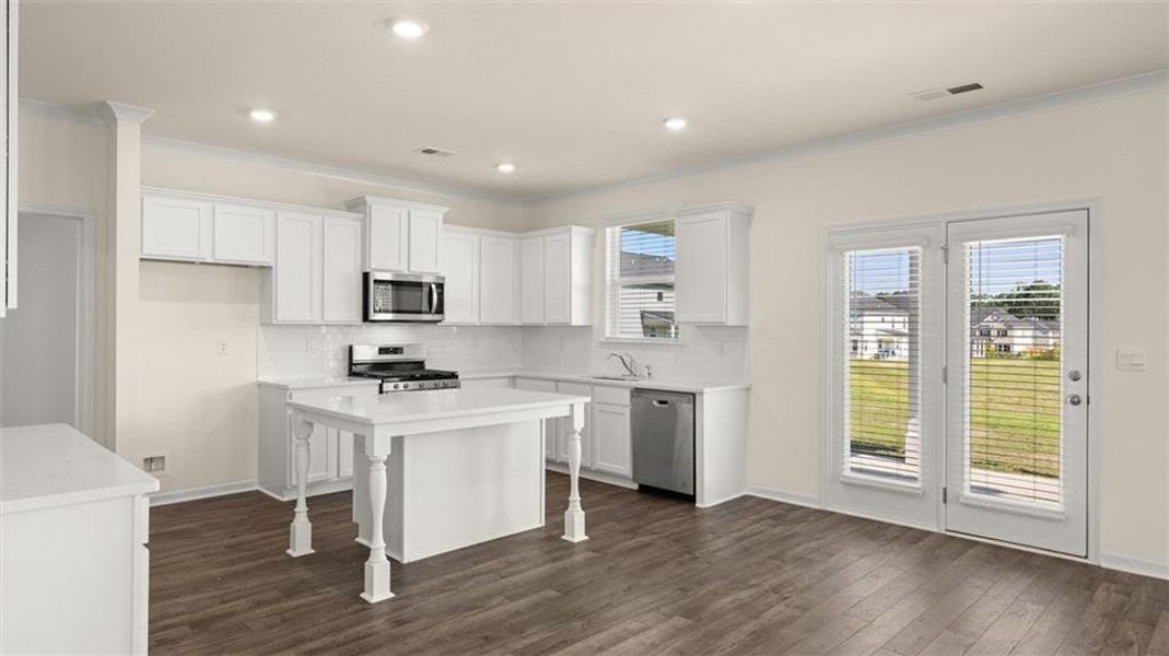 Furnished interior view inside a new home in Independence, Loganville (Image 5).