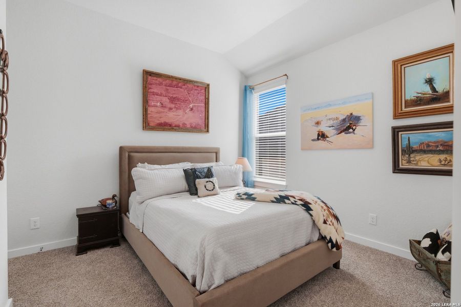 Furnished interior view inside a new home in The Grove at Vintage Oaks, New Braunfels (Image 12).