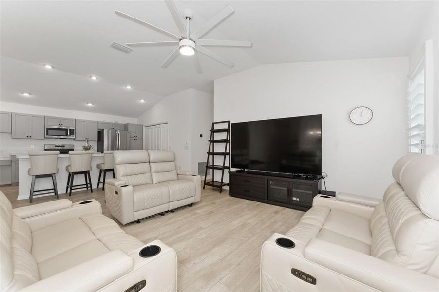 Furnished interior view inside a new home in , The Villages (Image 12).
