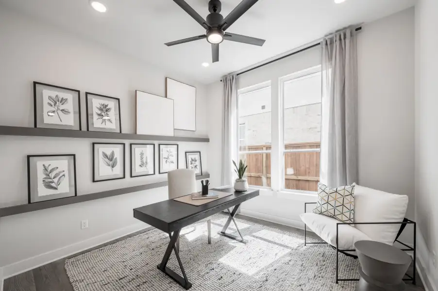 Furnished interior view inside a new home in Sienna 60’, Missouri City (Image 34). Furnished interior view inside a new home in Sienna 60’, Missouri City (Image 34).