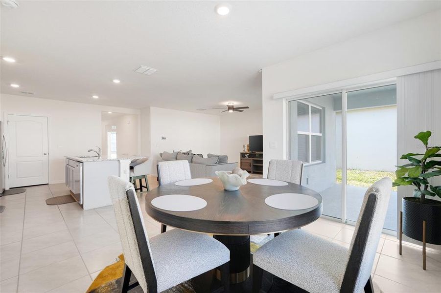 Furnished interior view inside a new home in Westridge Park, Zellwood (Image 19).